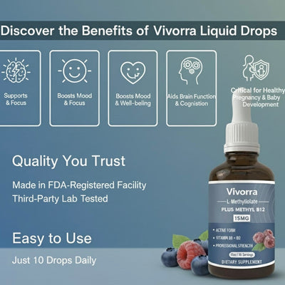 Vivorra Methylfolate Drops